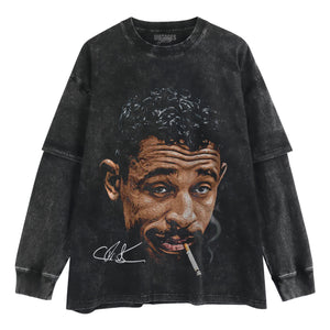 CARLOS PRATES - SMOKE TANK TOP & TEE & LONG SLEEVE & LAYERED LS & HOODIE