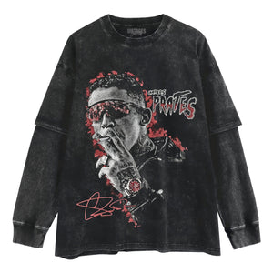 CARLOS PRATES - SMOKE V2 TANK TOP & TEE & LONG SLEEVE & LAYERED LS & HOODIE