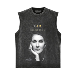 CELINE DION TANK TOP & TEE & LONG SLEEVE & LAYERED LS & HOODIE