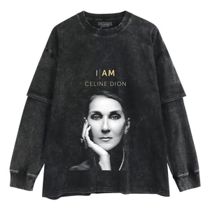 CELINE DION TANK TOP & TEE & LONG SLEEVE & LAYERED LS & HOODIE