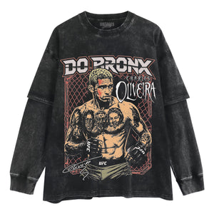 CHARLES OLIVEIRA 2026 VINTAGE TANK TOP & TEE & LONG SLEEVE & LAYERED LS & HOODIE