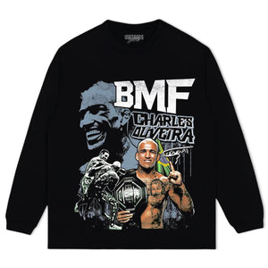CHARLES OLIVEIRA BMF CHAMPION V4 TEE & LS & HOODIE