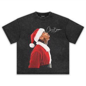 CHRIS BROWN & CHRISTMAS SPECIAL EDITION V4 TEE & LS & HOODIE