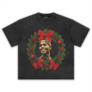 CHRIS BROWN & WREATH TEE & LS & HOODIE