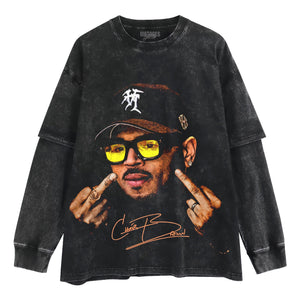 CHRIS BROWN 2026 VINTAGE 90S TANK TOP & TEE & LONG SLEEVE & LAYERED LS & HOODIE