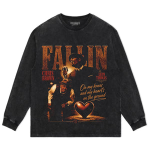 CHRIS BROWN & LEON THOMAS - FALLIN TANK TOP & TEE & LONG SLEEVE & LAYERED LS & HOODIE