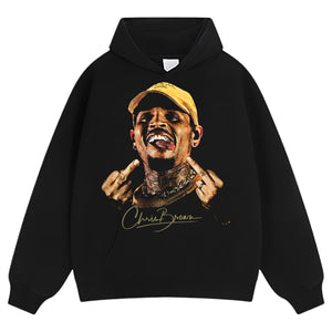 CHRIS BROWN MIDDLE VINTAGE TEE & LS & HOODIE