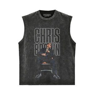 CHRIS BROWN R&B SERIES HEADLINER TANK TOP & TEE & LONG SLEEVE & LAYERED LS & HOODIE