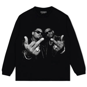 CHRIS BROWN & USHER TANK TOP & TEE & LONG SLEEVE & LAYERED LS & HOODIE