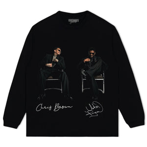 CHRIS BROWN & USHER THE R&B TOUR TANK TOP & TEE & LONG SLEEVE & LAYERED LS & HOODIE