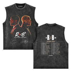 CHRIS BROWN & USHER THE R&B TOUR V2 TANK TOP & TEE