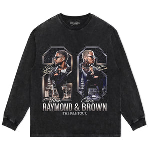 CHRIS BROWN & USHER V4 TANK TOP & TEE & LONG SLEEVE & LAYERED LS & HOODIE
