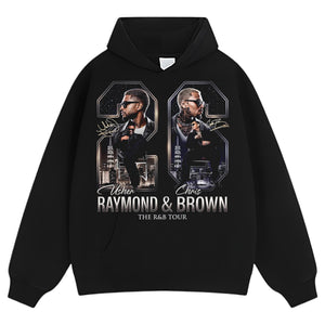 CHRIS BROWN & USHER V4 TANK TOP & TEE & LONG SLEEVE & LAYERED LS & HOODIE