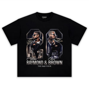 CHRIS BROWN & USHER V4 TANK TOP & TEE & LONG SLEEVE & LAYERED LS & HOODIE