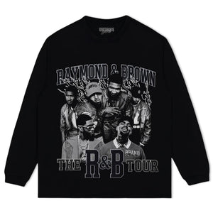 CHRIS BROWN & USHER V5 TANK TOP & TEE & LONG SLEEVE & LAYERED LS & HOODIE