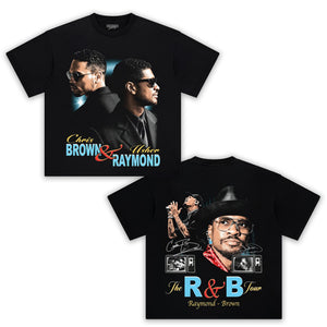 CHRIS BROWN & USHER V6 TANK TOP & TEE