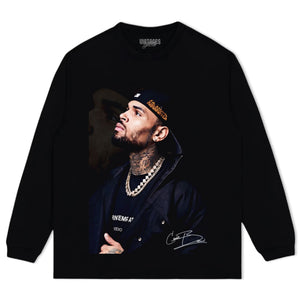 CHRIS BROWN VINTAGE ART TANK TOP & TEE & LONG SLEEVE & LAYERED LS & HOODIE