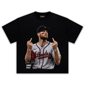 CHRIS SALE MIDDLE FINGER TANK TOP & TEE & LONG SLEEVE & LAYERED LS & HOODIE