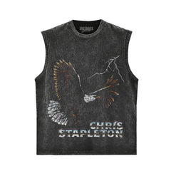 CHRIS STAPLETON VINTAGE PREMIUM EAGLE TANK TOP