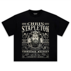 CHRIS WHISKEY STAPLETON VINTAGE TEE & LS & HOODIE