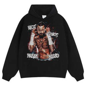CM PUNK TEE & LS & HOODIE