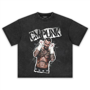 CM PUNK BEST IN THE WORLD WWE PRO WRESTLING TANK TOP & TEE & LONG SLEEVE & LAYERED LS & HOODIE