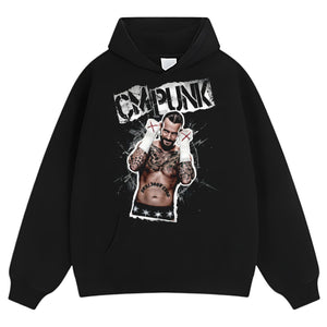 CM PUNK BEST IN THE WORLD WWE PRO WRESTLING TANK TOP & TEE & LONG SLEEVE & LAYERED LS & HOODIE