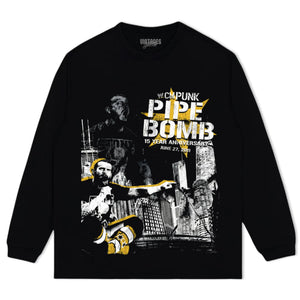 CM PUNK PIPE BOMB ANNIVERSARY WWE TANK TOP & TEE & LONG SLEEVE & LAYERED LS & HOODIE