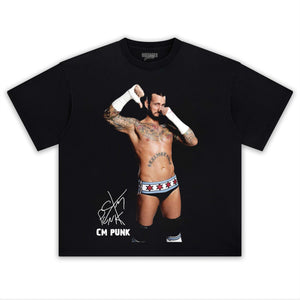CM PUNK V1 TOP TEE
