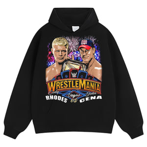 CODY RHODES VS JOHN CENA WRESTLEMANIA 41 TEE & LS & HOODIE