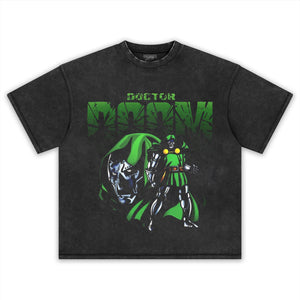 COMIC DR DOOM ARMORED TANK TOP & TEE & LONG SLEEVE & LAYERED LS & HOODIE