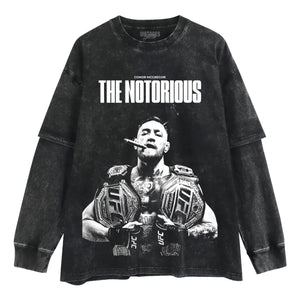 CONOR MCGREGOR - THE NOTORIOUS V2 TANK TOP & TEE & LONG SLEEVE & LAYERED LS & HOODIE