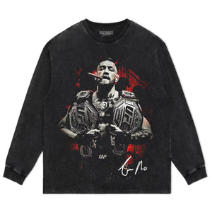 CONOR MCGREGOR UFC CHAMPION TANK TOP & TEE & LONG SLEEVE & LAYERED LS & HOODIE