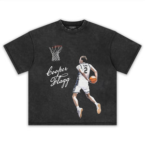 COOPER FLAGG DUNK CARTOON TEE & LS & HOODIE