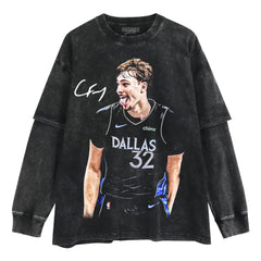 COOPER FLAGG & AURA LAYERED LONG SLEEVE