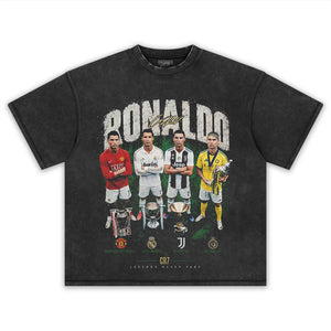 CR7 LEGENDS NEVER FADE TANK TOP & TEE & LONG SLEEVE & LAYERED LS & HOODIE