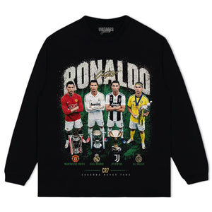 CR7 LEGENDS NEVER FADE TANK TOP & TEE & LONG SLEEVE & LAYERED LS & HOODIE
