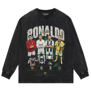 CR7 LEGENDS NEVER FADE TANK TOP & TEE & LONG SLEEVE & LAYERED LS & HOODIE