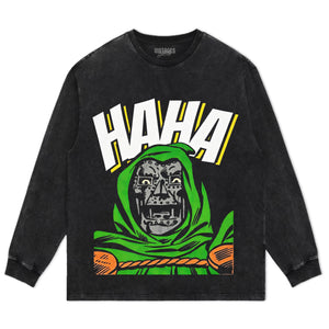CRAZY DR DOOM LOOSING MIND HAHA TANK TOP & TEE & LONG SLEEVE & LAYERED LS & HOODIE