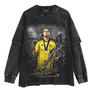 CRISTIANO RONALDO AL-NASSR TANK TOP & TEE & LONG SLEEVE & LAYERED LS & HOODIE