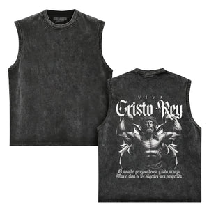 CRISTO REY TANK TOP & TEE & LONG SLEEVE & LAYERED LS & HOODIE