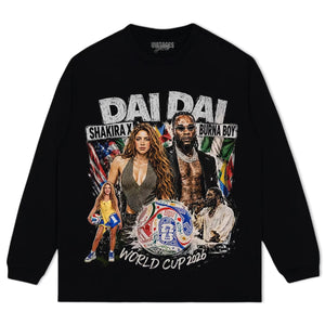 DAI DAI SHAKIRA BURNA & BOY WORLD CUP 2026 TANK TOP & TEE & LONG SLEEVE & LAYERED LS & HOODIE