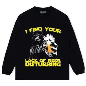 DARTH VADER FUNNY BEER TANK TOP & TEE & LONG SLEEVE & LAYERED LS & HOODIE