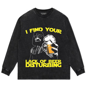 DARTH VADER FUNNY BEER TANK TOP & TEE & LONG SLEEVE & LAYERED LS & HOODIE