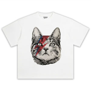 DAVID BOWIE CAT TEE