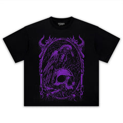 DEATH RAVEN TEE & LS & HOODIE