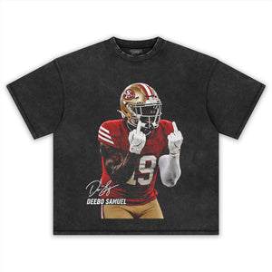 DEEBO SAMUEL - MIDDLE FINGER V3 TANK TOP & TEE & LONG SLEEVE & LAYERED LS & HOODIE