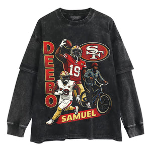 DEEBO SAMUEL VINTAGE VINTAGE TANK TOP & TEE & LONG SLEEVE & LAYERED LS & HOODIE