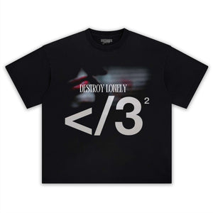 DESTROYLONELY & BROKEN HEARTS 3 TEE