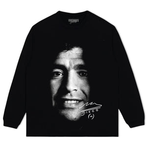 DIEGO MARADONA BIG FACE TANK TOP & TEE & LONG SLEEVE & LAYERED LS & HOODIE